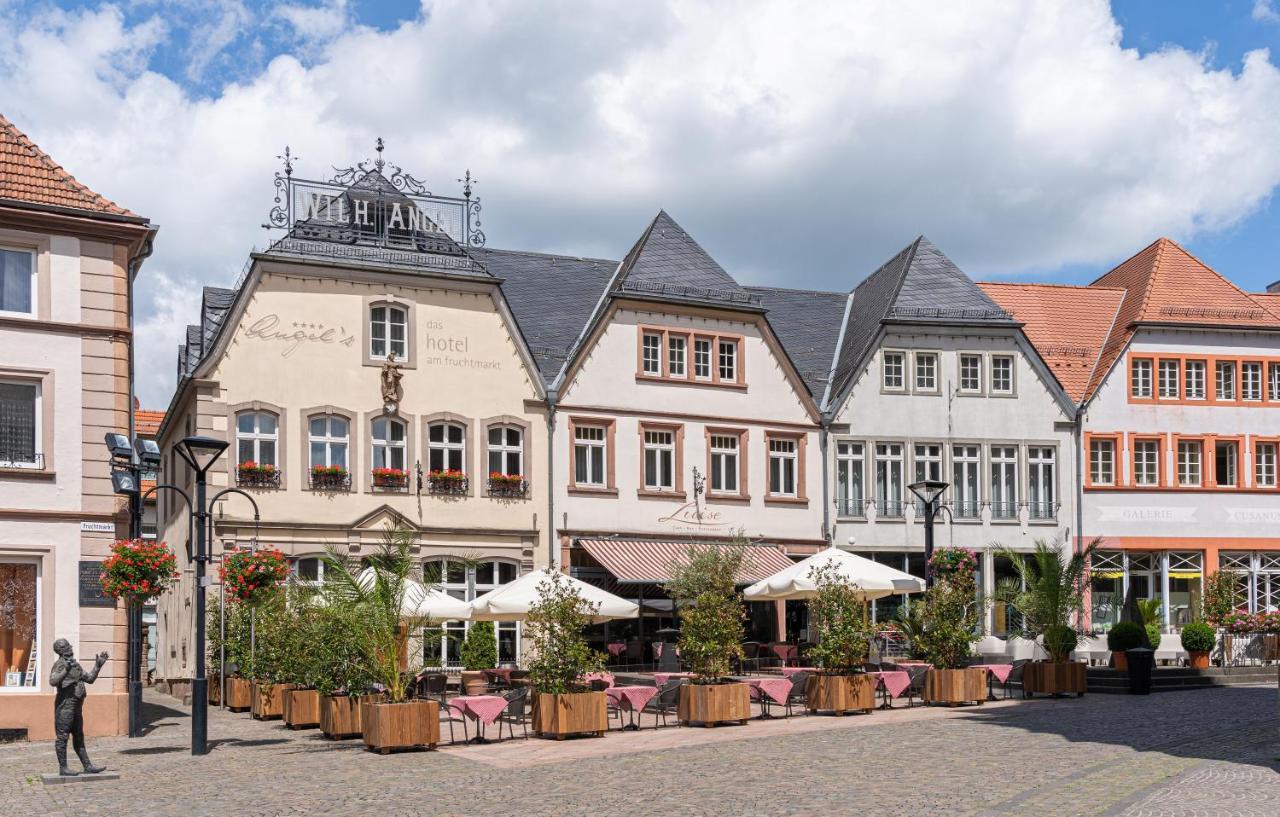 Angel'S - Das Hotel Am Fruchtmarkt Sankt Wendel Exterior foto